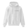 BASIC LOGO OVERSIZE HOODIE Beyaz