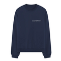 BASIC LOGO OVERSIZE SWEATSHIRT Lacivert