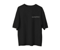BASIC LOGO OVERSIZE T-SHIRT Siyah