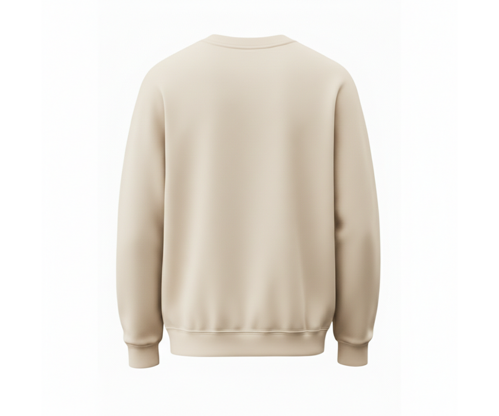 BASIC LOGO SWEATSHIRT Bej