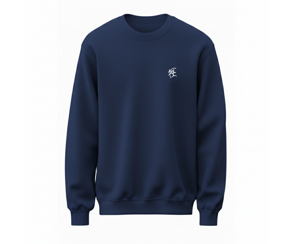 BASIC LOGO SWEATSHIRT Lacivert