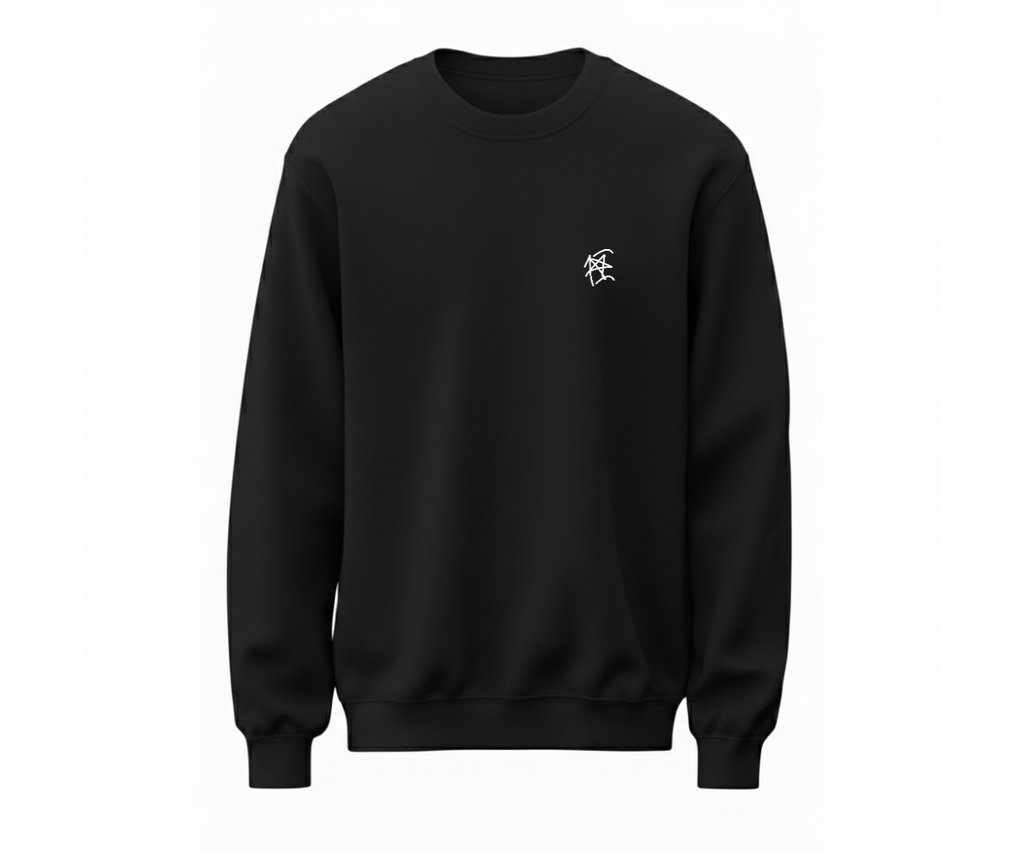 BASIC LOGO SWEATSHIRT Siyah