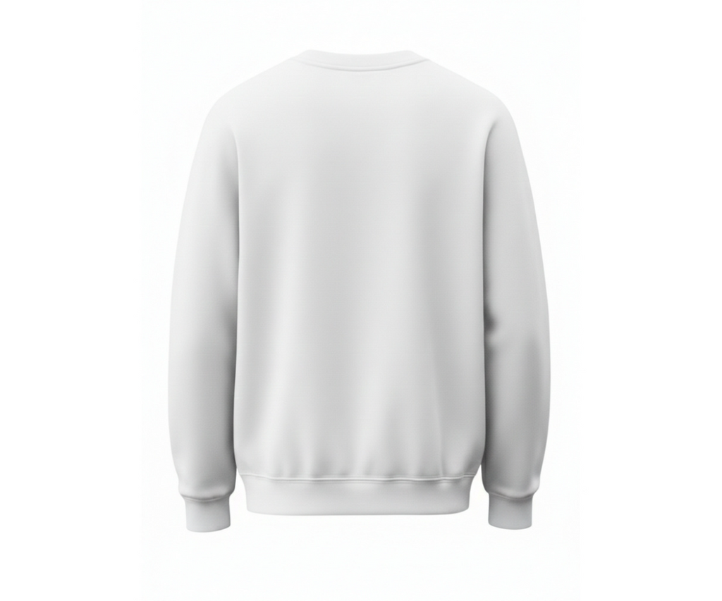 BASIC LOGO SWEATSHIRT Beyaz