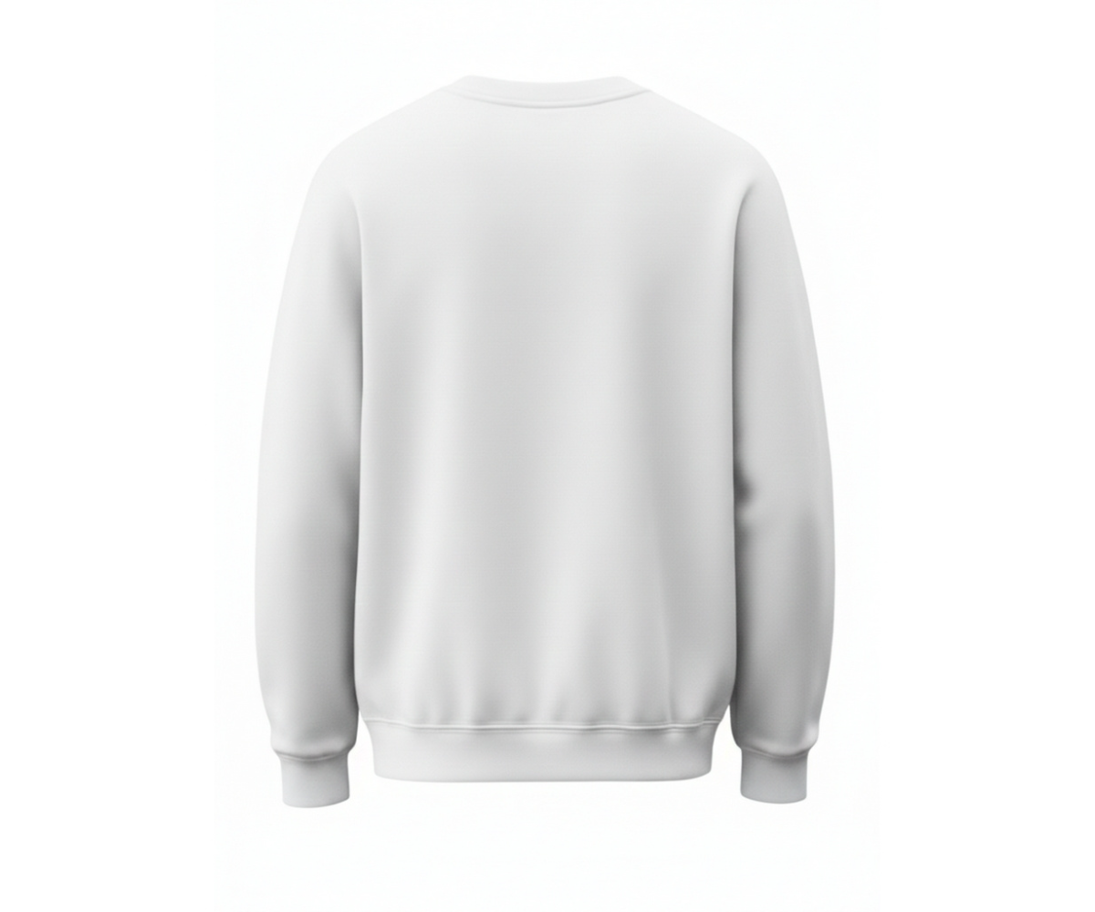 BASIC LOGO SWEATSHIRT Beyaz