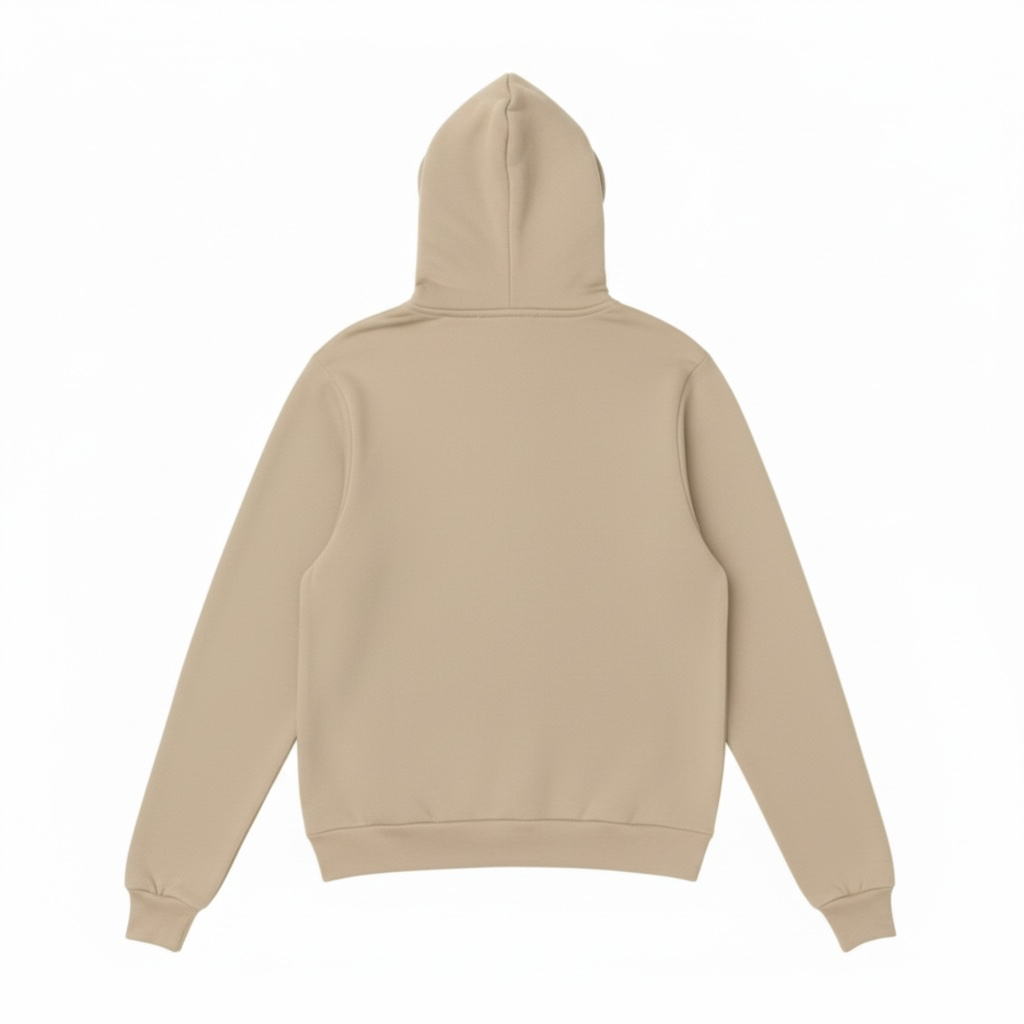 BASIC LOGO HOODIE Bej